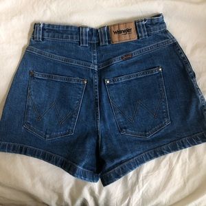 Wrangler Hi Bell denim shorts